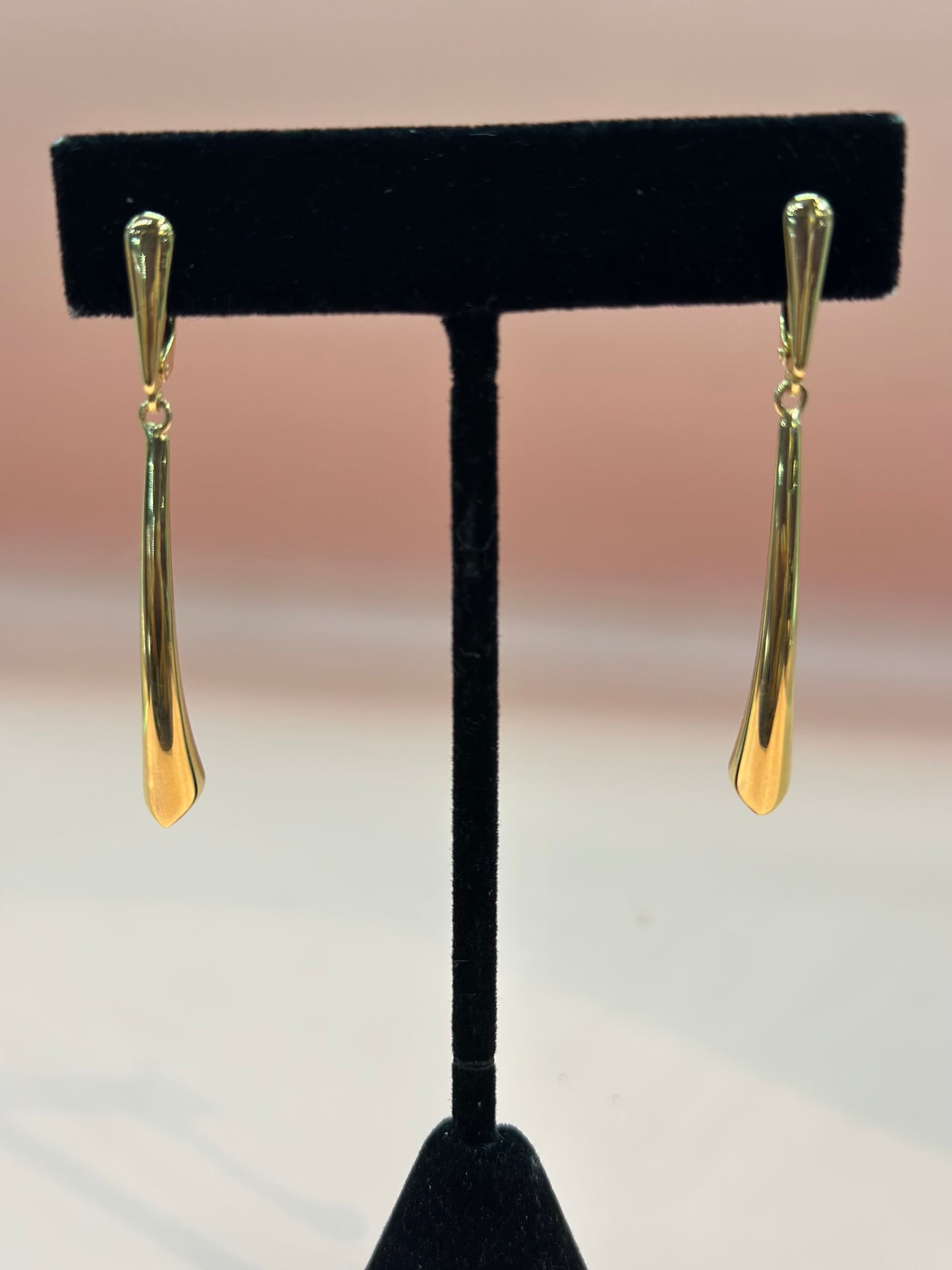18k Yellow Gold women’s earrings