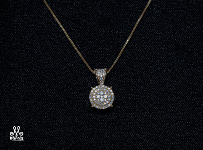 14k Diamond Pendant