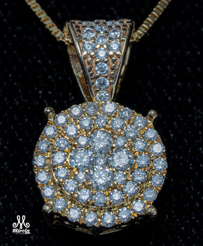 14k Diamond Pendant