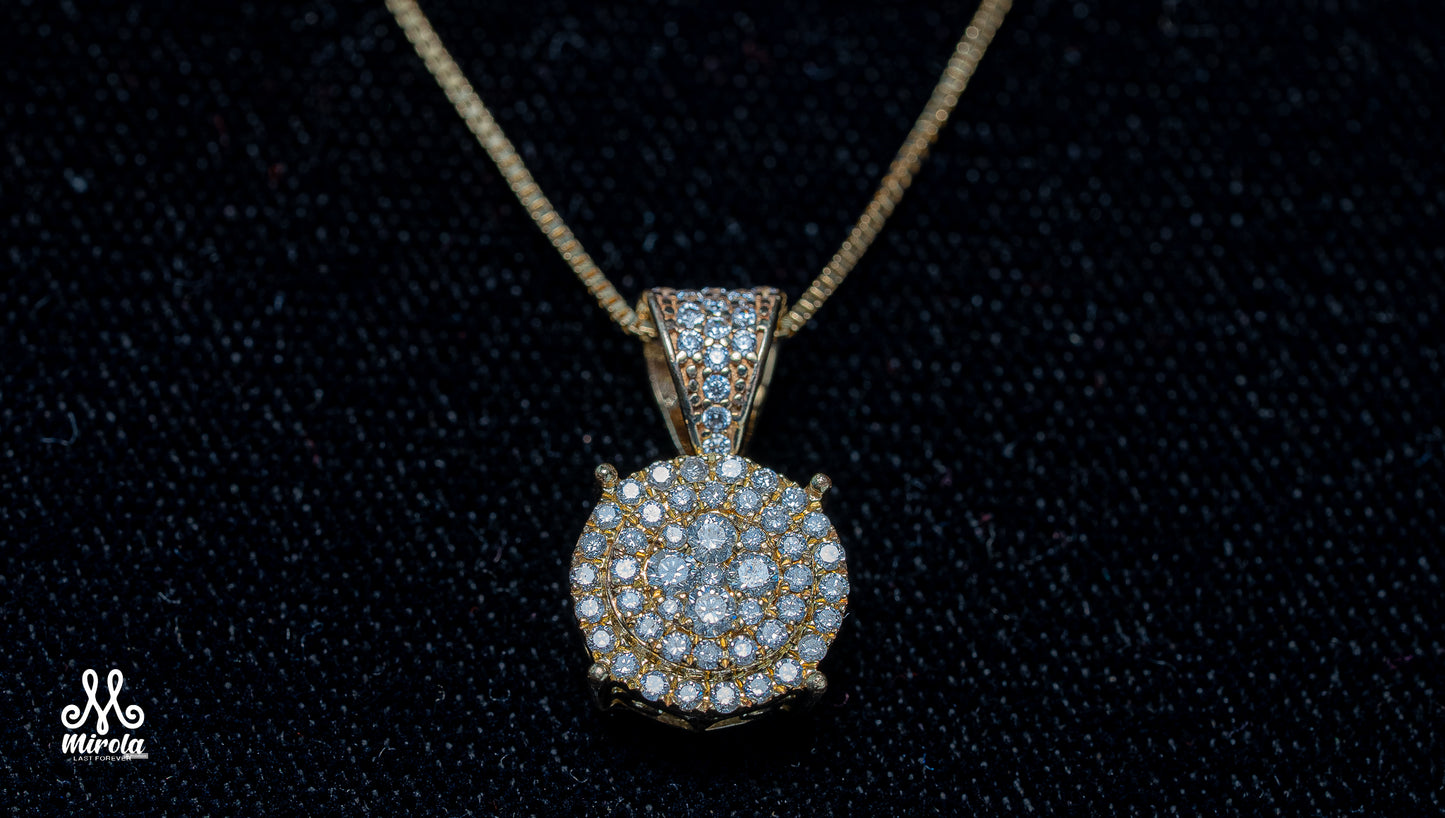 14k Diamond Pendant