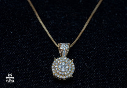 14k Diamond Pendant