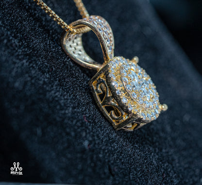 14k Diamond Pendant