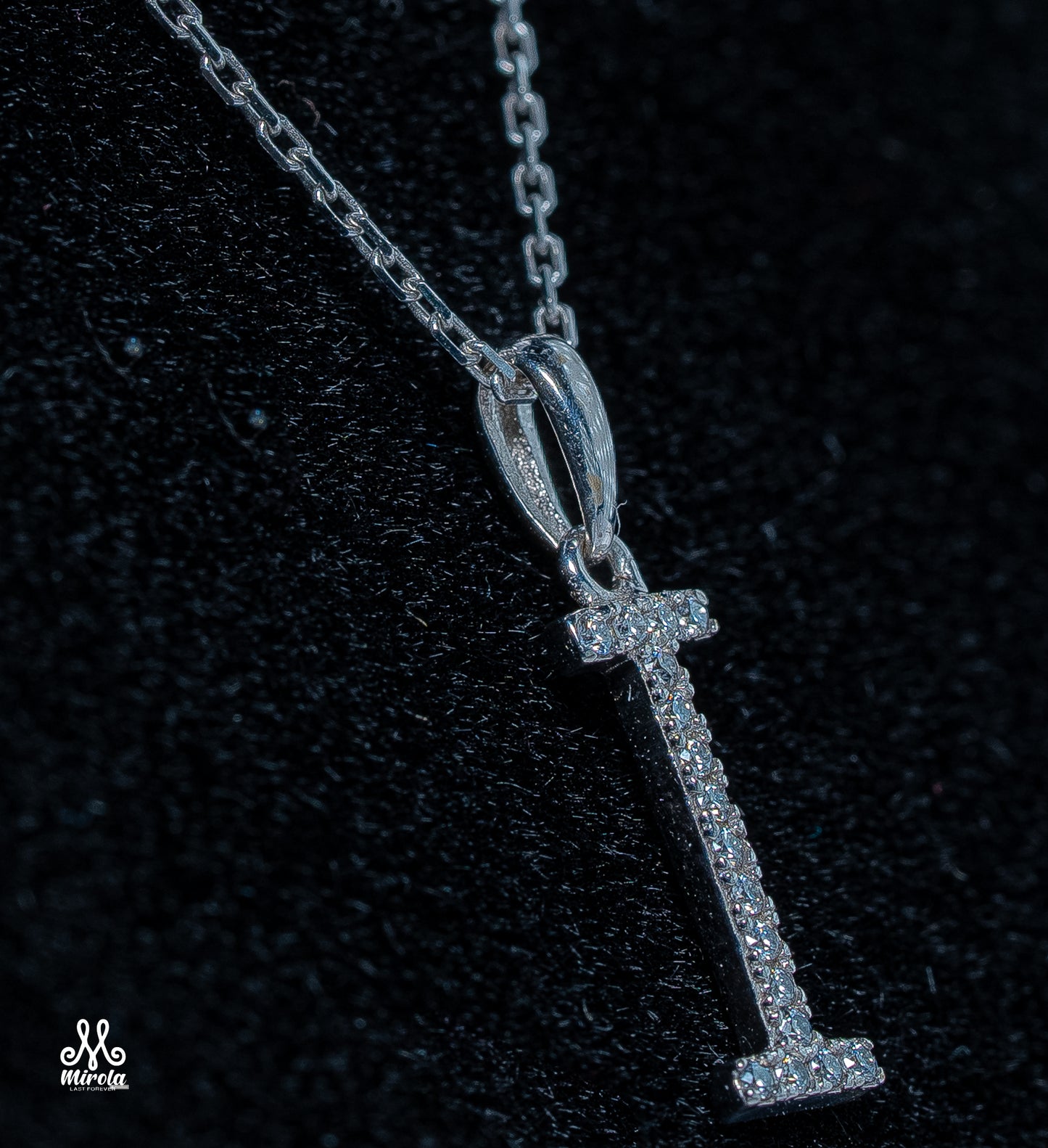 18K Yellow Gold Cross Pendant