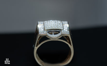 10k Sophisticated Diamond Ring for Men