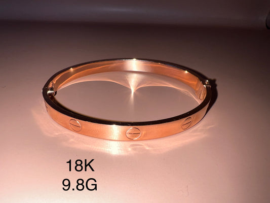 18K Rose Gold Bracelet