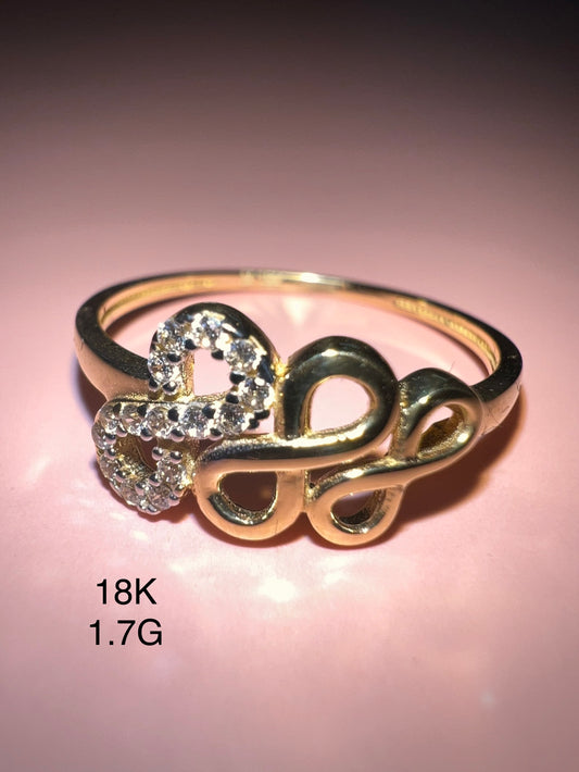 18K Yellow Gold Women’s Ring