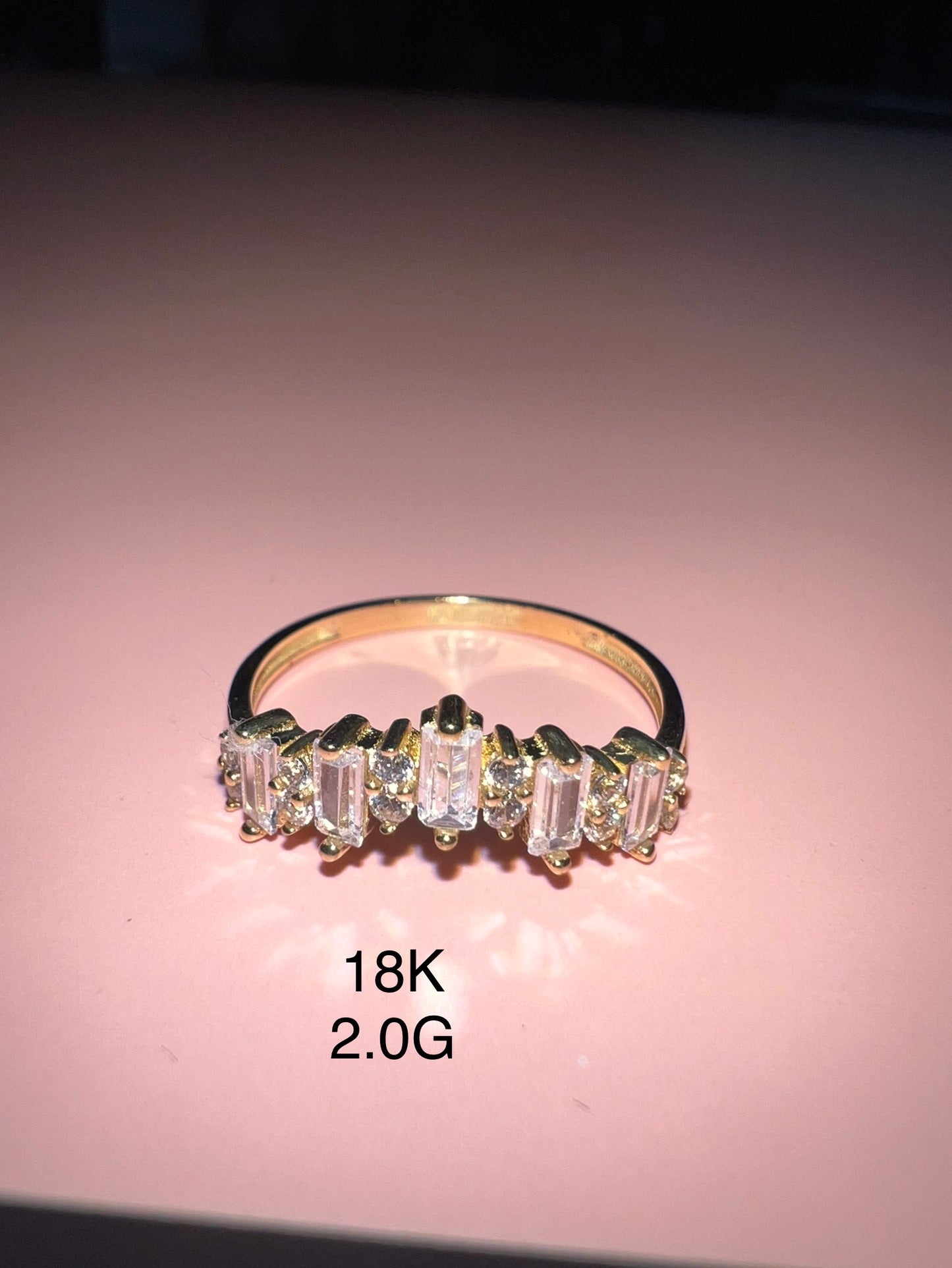 18K Yellow Gold Women’s Ring