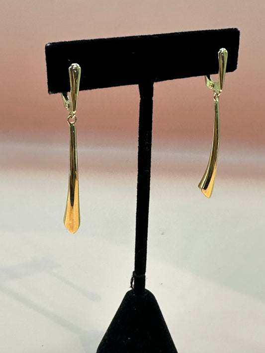18k Yellow Gold women’s earrings