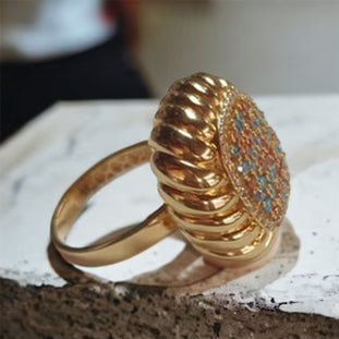 18k Yellow Gold Ring