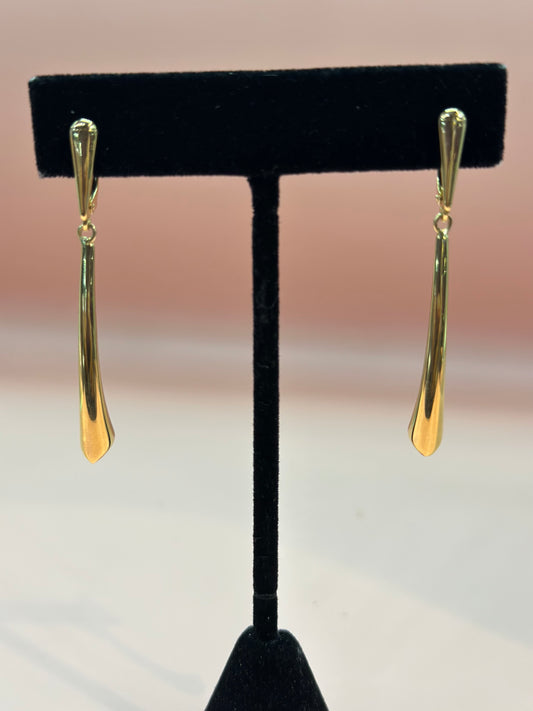 18k Yellow Gold women’s earrings
