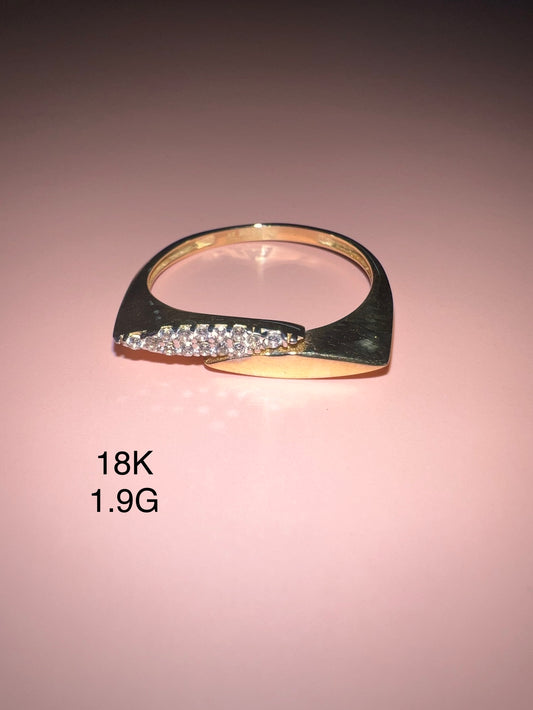 18K Yellow Gold Women’s Ring